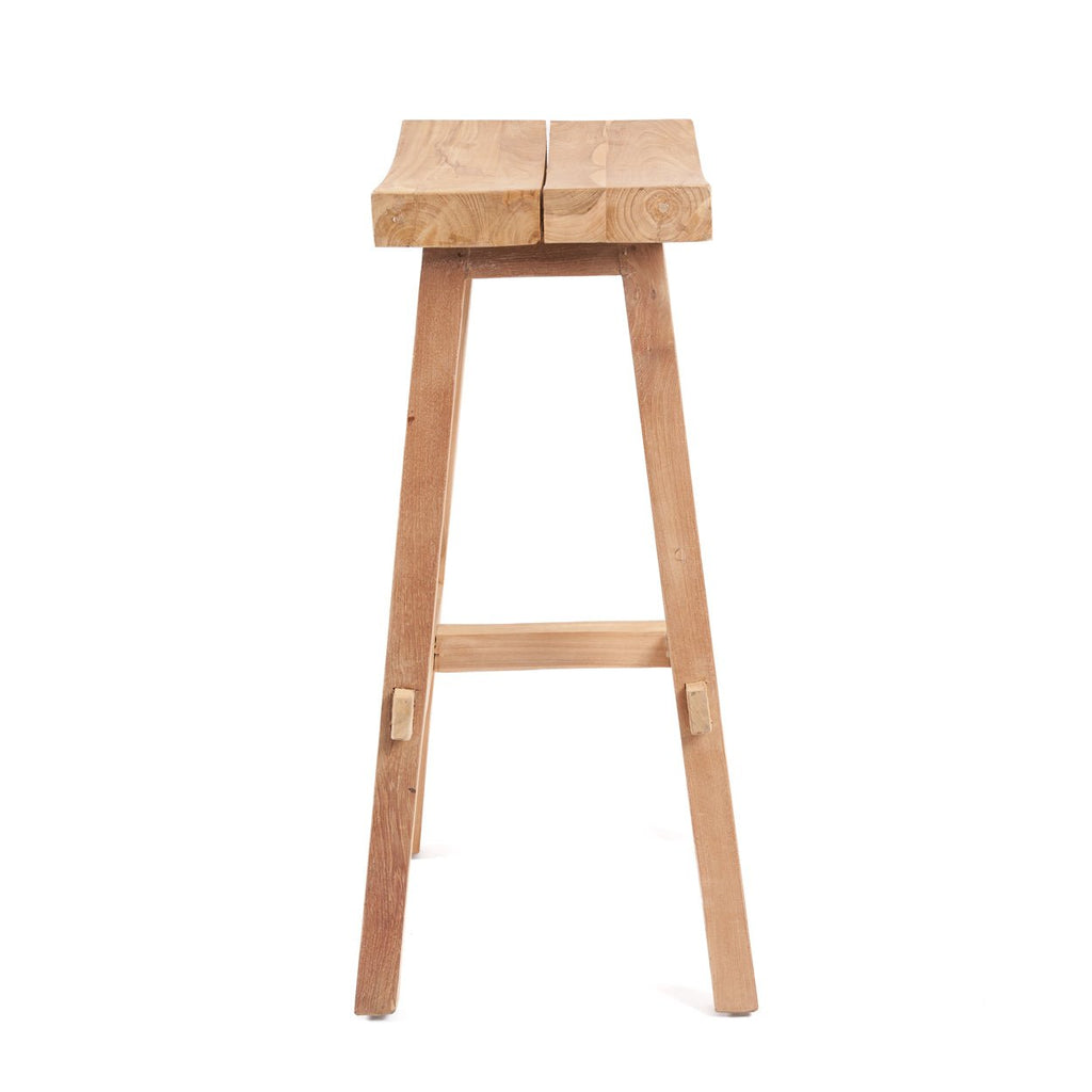 TABANAN STOOL | NATURAL | RECLAIMED TEAK | IN-OUTDOORS - Green Design Gallery