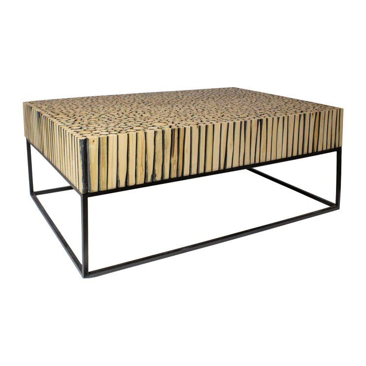 TAHAA COFFEE TABLE | TEAK BRANCHES - Green Design Gallery