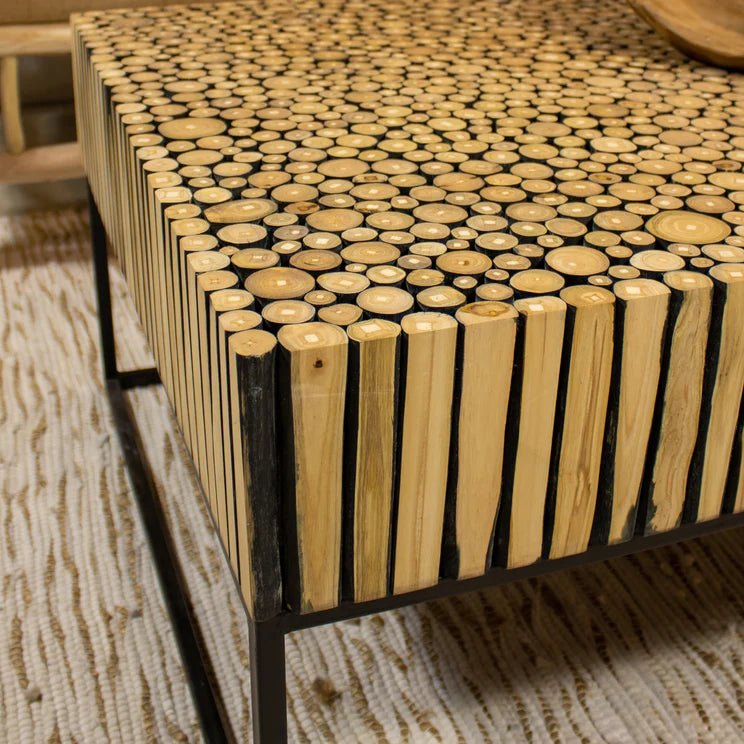 TAHAA COFFEE TABLE | TEAK BRANCHES - Green Design Gallery