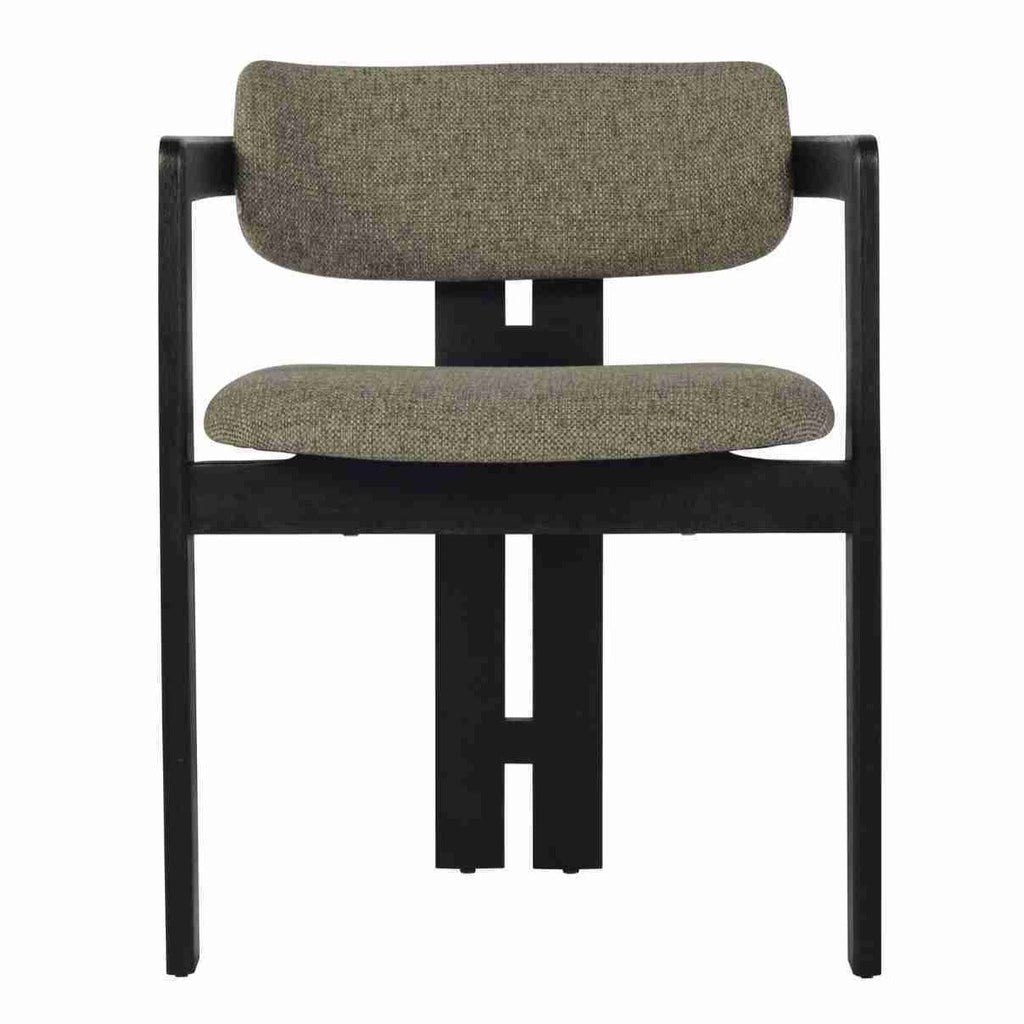 TARAN ARMCHAIR | PEPPER-CHARCOAL - Green Design Gallery