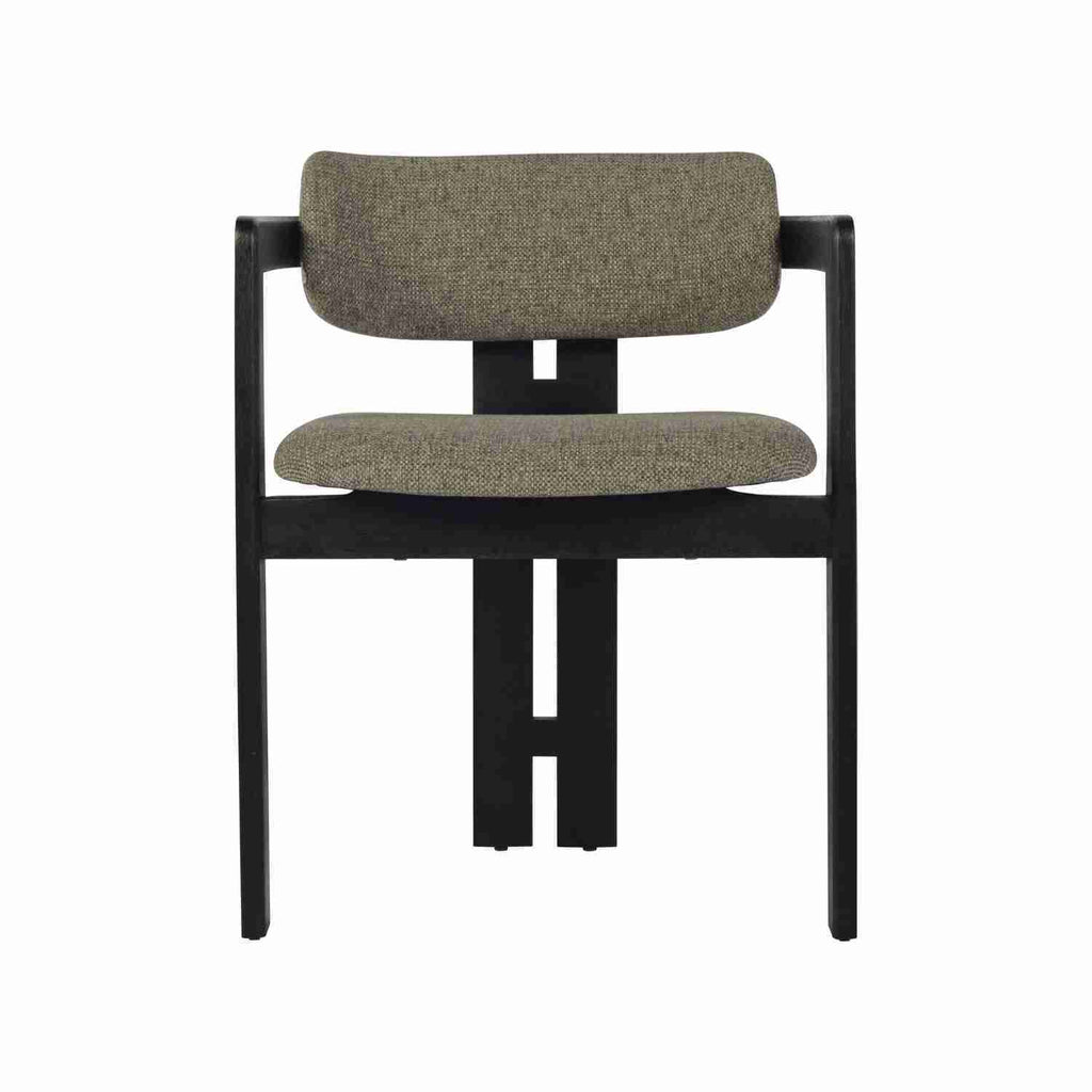 TARAN ARMCHAIR | PEPPER-CHARCOAL - Green Design Gallery