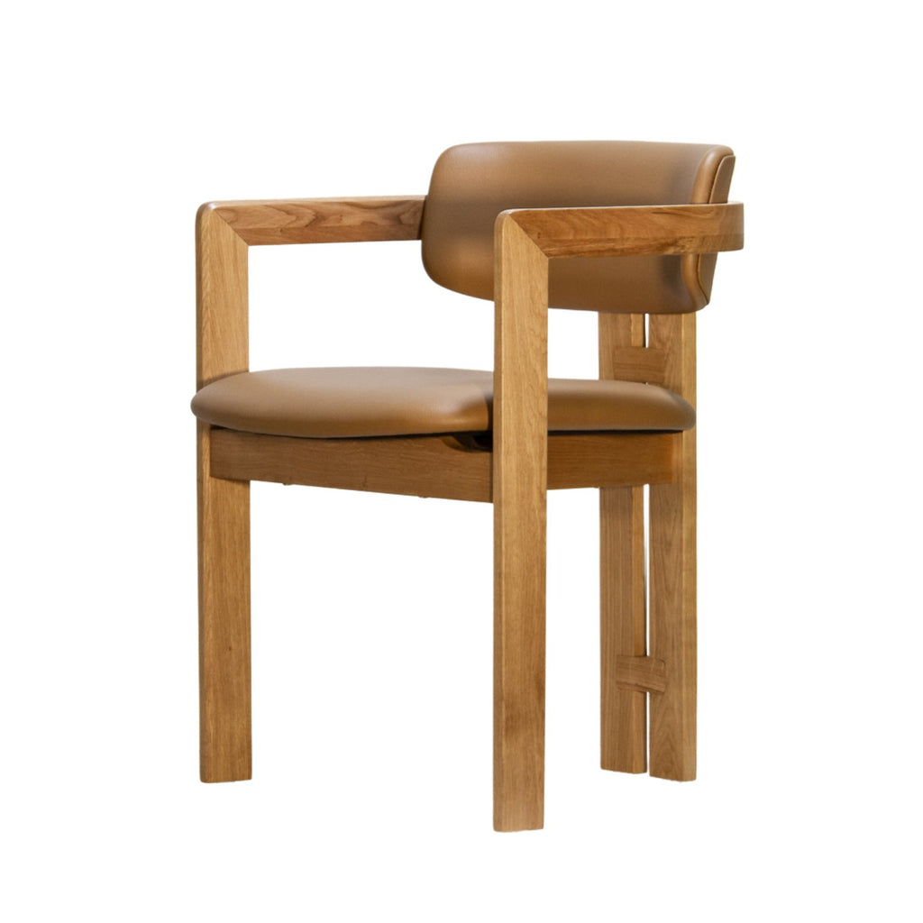 TARAN ARMCHAIR | TAN-NATURAL - Green Design Gallery