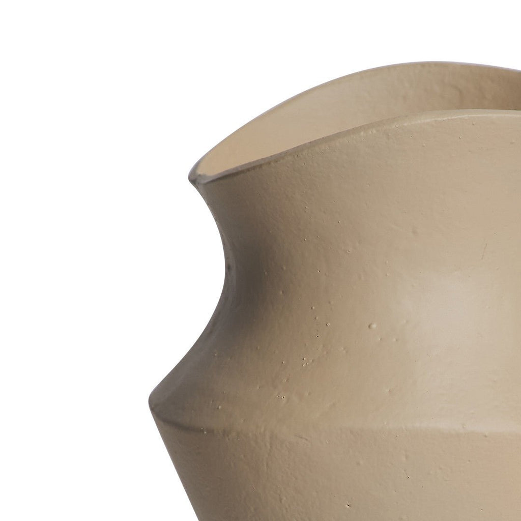 TAVERNA CALISTO VASE | SAND | LARGE | SET OF 2 - Green Design Gallery
