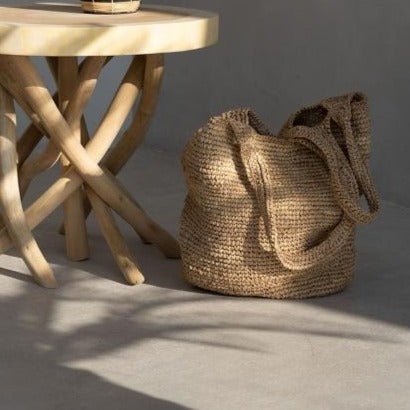 TE QUIERO SHOPPER BAG | FAIR TRADE | NATURAL - Green Design Gallery