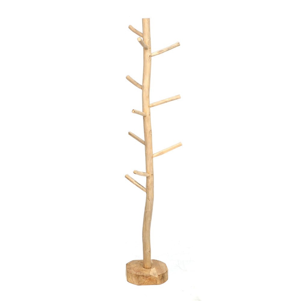 TEAK COAT HANGER | NATURAL - Green Design Gallery