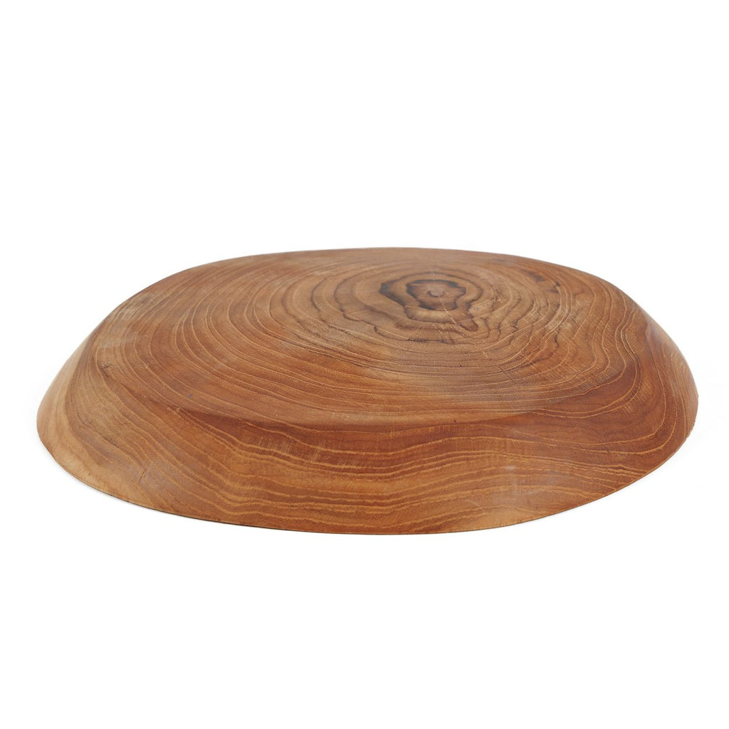TEAK DINING PLATES | SET OF 6 - Green Design Gallery