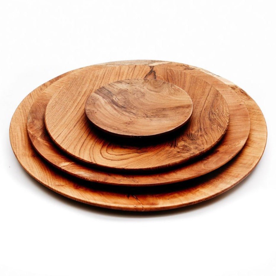 TEAK ROOT PLATES | 4 SIZES - Green Design Gallery
