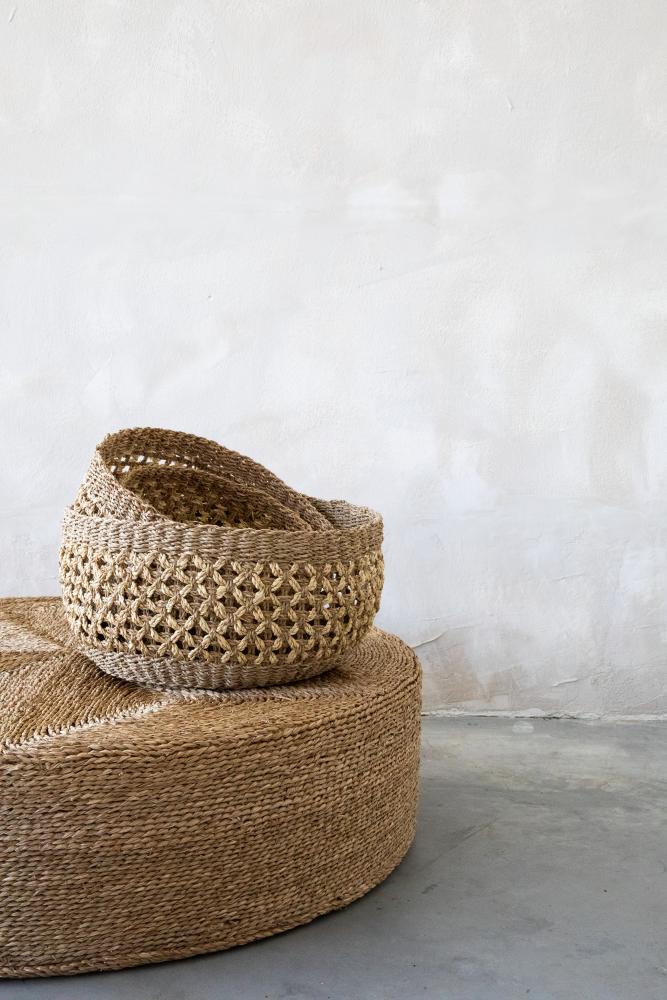 THE HUGE POUF | IN-OUTDOORS | NATURAL - Green Design Gallery