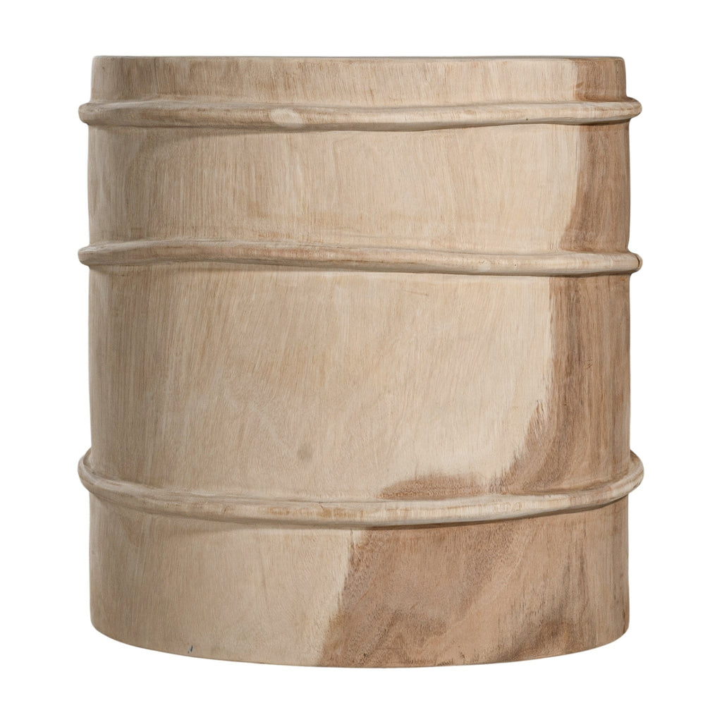 THEMBU SIDE TABLE + STOOL | NATURAL - Green Design Gallery