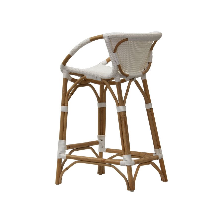 TIDE BARCHAIR / WHITE + NATURAL - Green Design Gallery