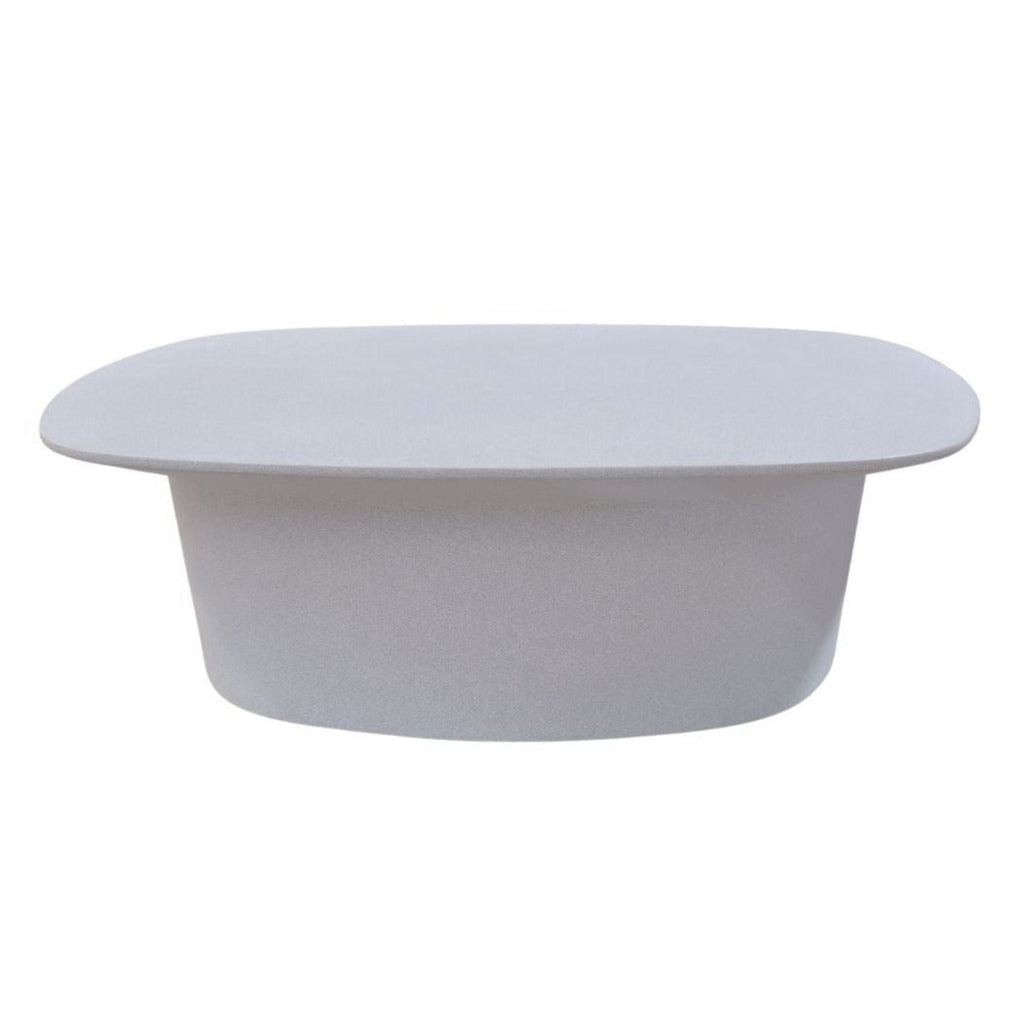 TORA COFFEE TABLE | WHITE | IN-OUTDOORS - Green Design Gallery