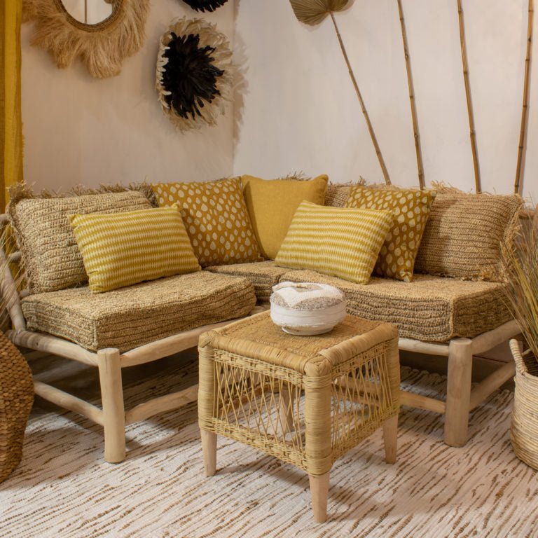 TRADITIONAL MALAWI SIDE TABLE | NATURAL - Green Design Gallery