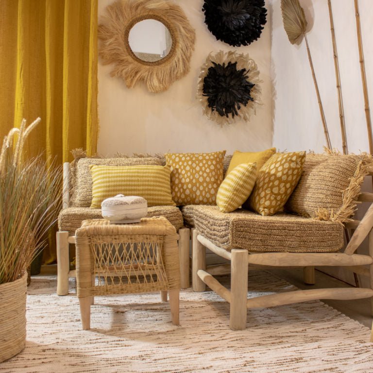 TRADITIONAL MALAWI SIDE TABLE | NATURAL - Green Design Gallery