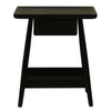TRAY (BED)SIDE TABLE / BLACK OAK - Green Design Gallery