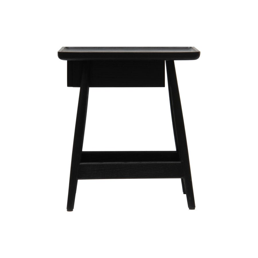TRAY (BED)SIDE TABLE / BLACK OAK - Green Design Gallery