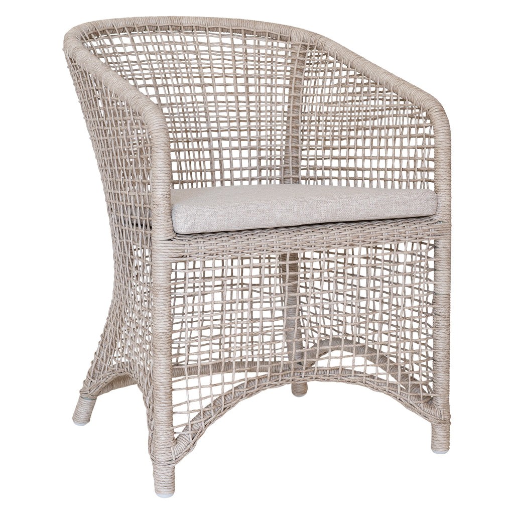 TRINIDAD DINING CHAIR / NATURAL (INDOOR-OUTDOOR) - Green Design Gallery