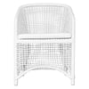 TRINIDAD DINING CHAIR / WHITE (INDOOR-OUTDOOR) - Green Design Gallery