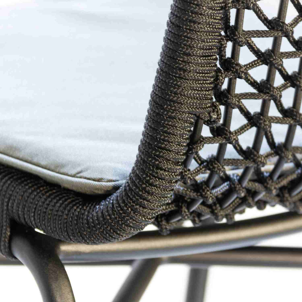 TROPICS DINING CHAIR | BLACK-GREY | IN-OUTDOORS - Green Design Gallery