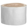 TRUNK SIDE TABLE | WHITE - Green Design Gallery