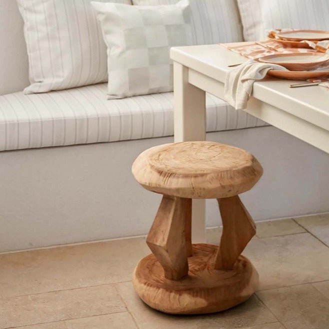 TSUANA STOOL | SIDE TABLE - Green Design Gallery