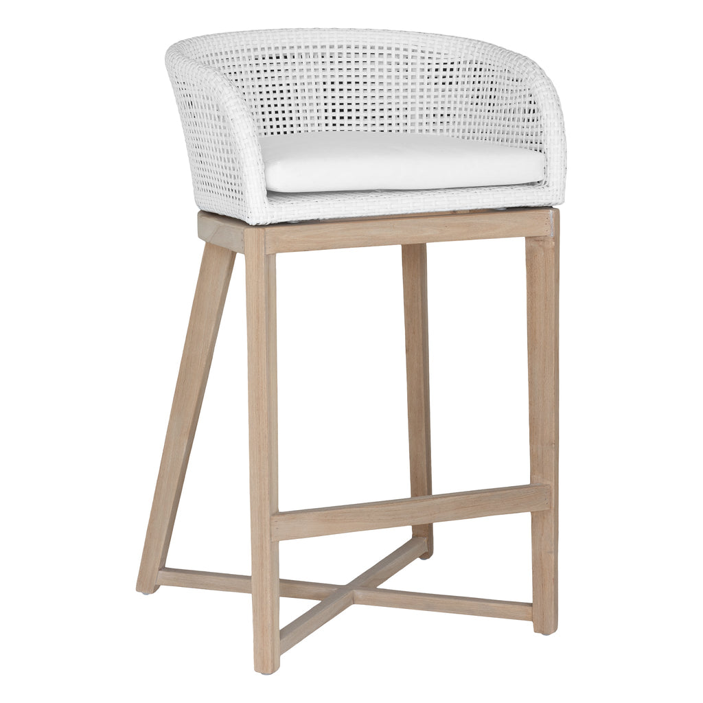 TULA BARCHAIR | WHITE (IN-OUTDOORS) - Green Design Gallery