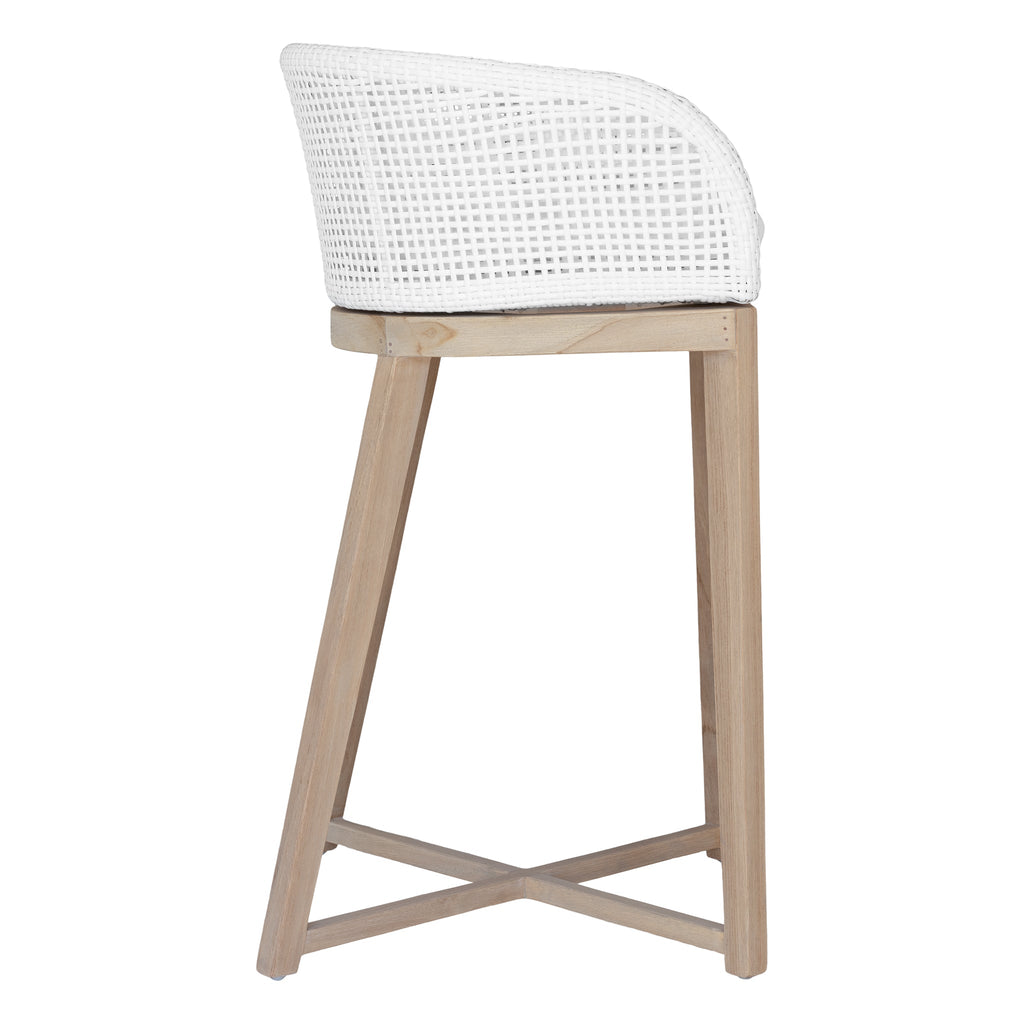 TULA BARCHAIR | WHITE (IN-OUTDOORS) - Green Design Gallery