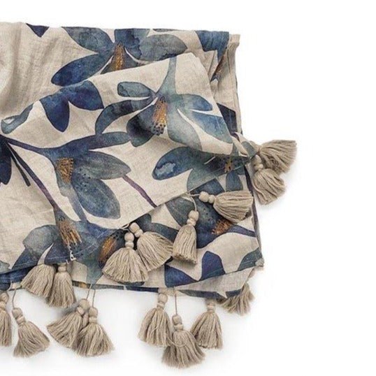 TULIP THROW | 100% LINEN - Green Design Gallery