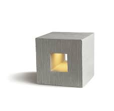 Tumba Illuminated Stool - Side Table / REPAPER - Green Design Gallery