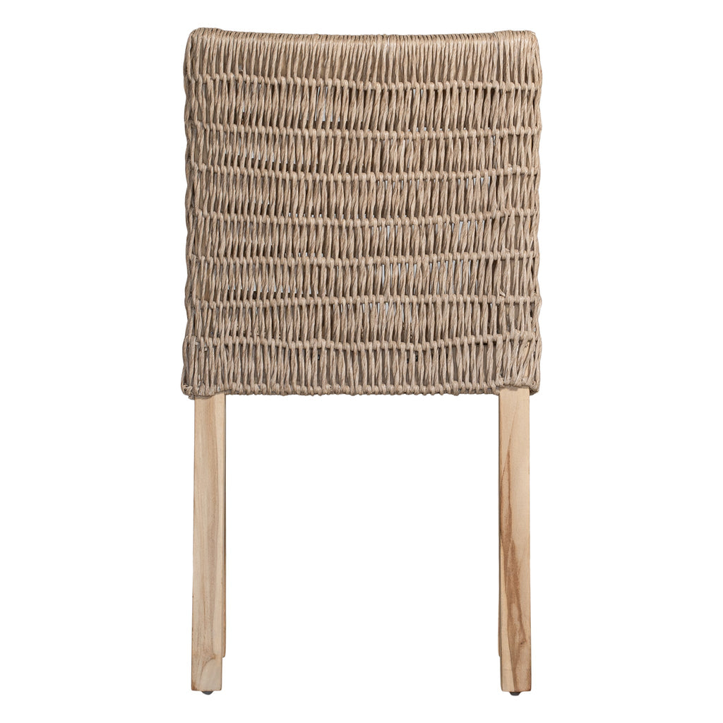 TUVULU OUTDOOR DINING CHAIR | NATURAL - Green Design Gallery