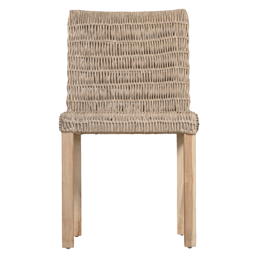 TUVULU OUTDOOR DINING CHAIR | NATURAL - Green Design Gallery
