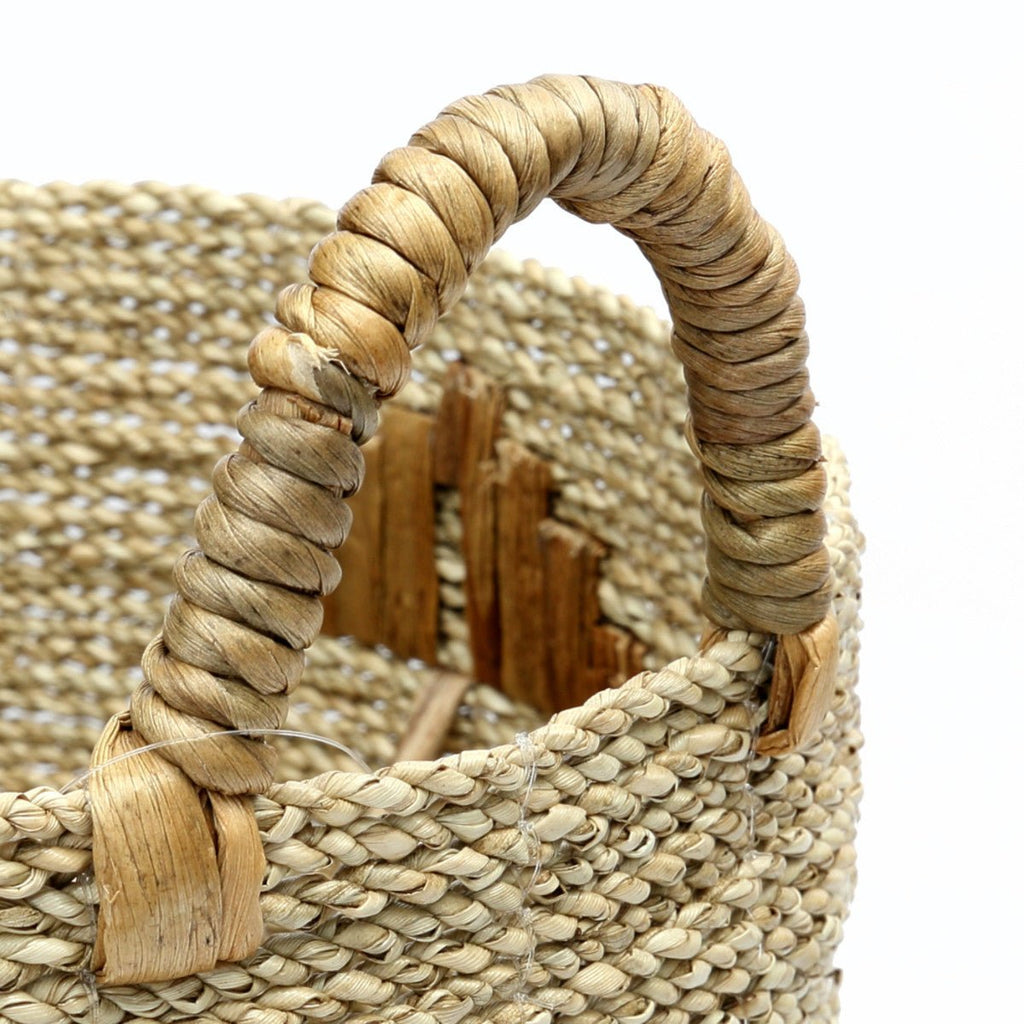TWIGGY GRAPHIC BASKETS (SET OF 3) / NATURAL - Green Design Gallery