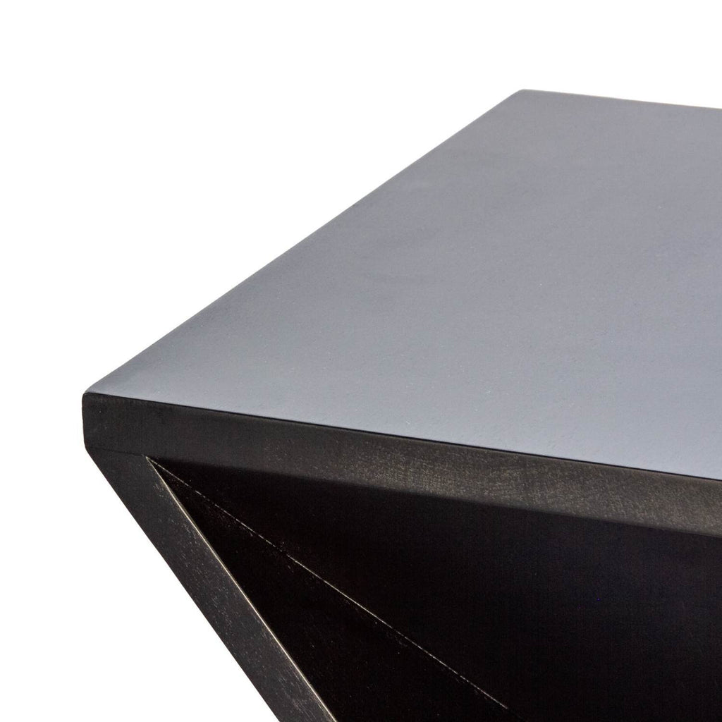 TWIST SIDE TABLE | BLACK - Green Design Gallery