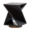 TWIST SIDE TABLE | BLACK - Green Design Gallery