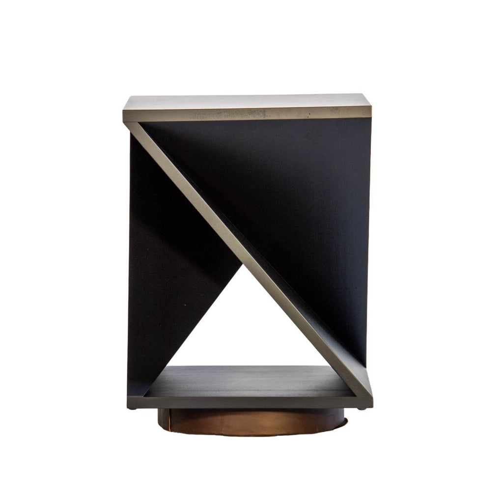 TWIST SIDE TABLE | BLACK - Green Design Gallery