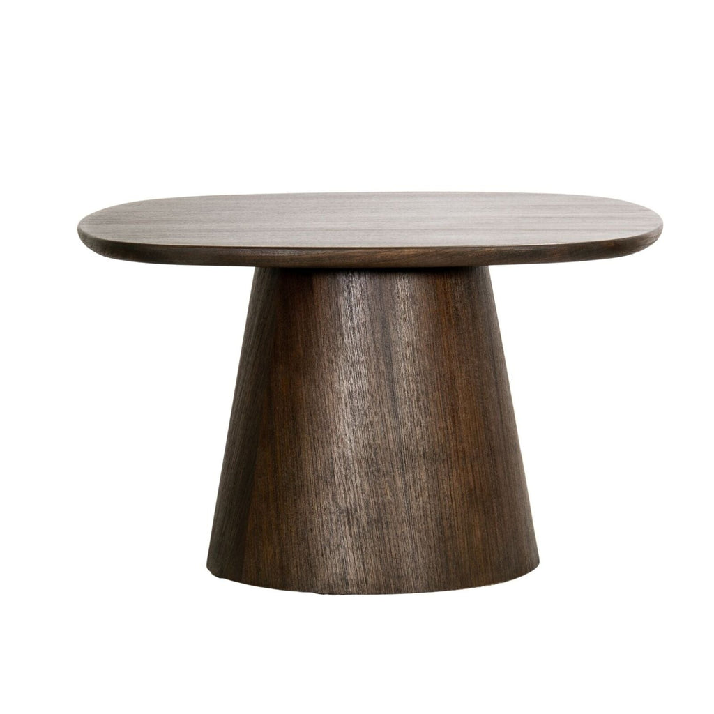 TYLER COFFEE TABLE | HIGH | DARK WALNUT TEAK - Green Design Gallery