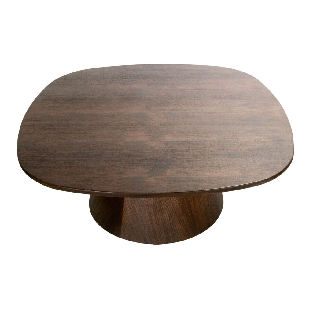 TYLER COFFEE TABLE | HIGH | DARK WALNUT TEAK - Green Design Gallery