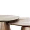 TYLER COFFEE TABLE | LOW | DARK WALNUT TEAK - Green Design Gallery