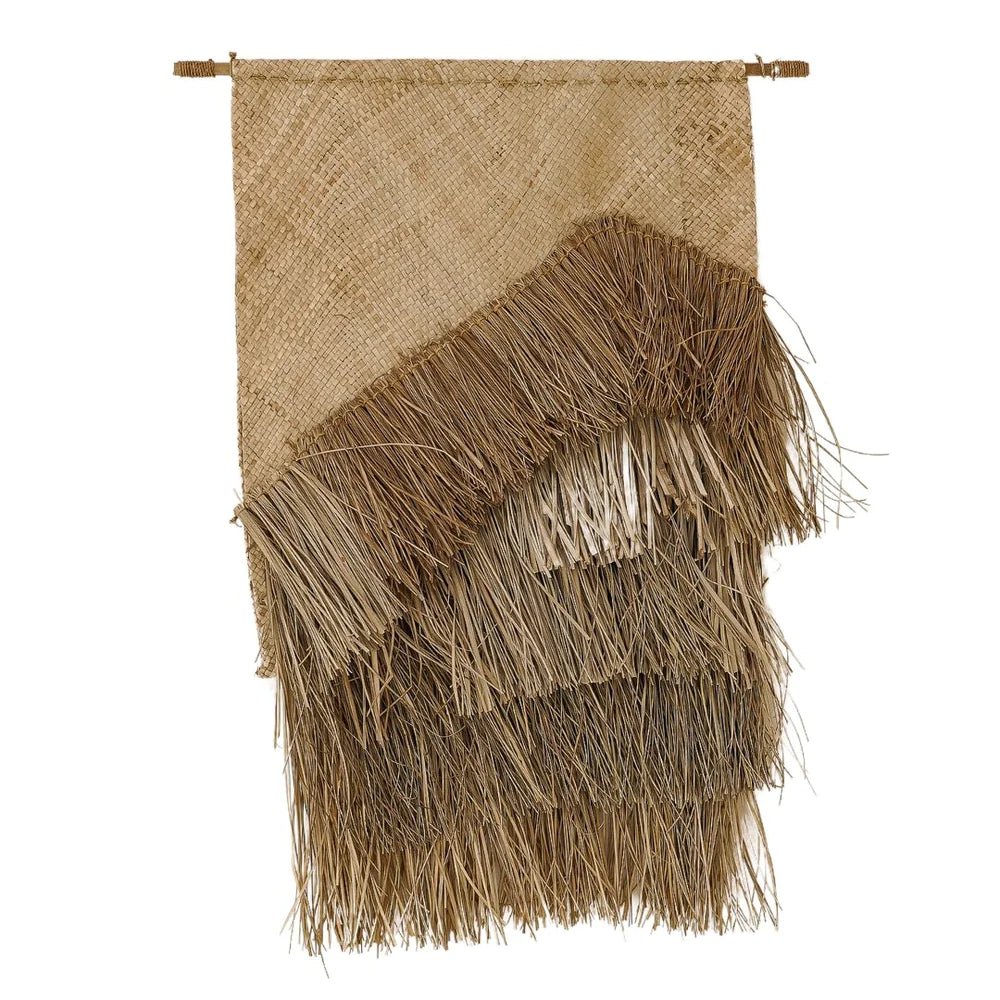 UBUD BAMBOO WALL TAPESTRY | NATURAL - Green Design Gallery