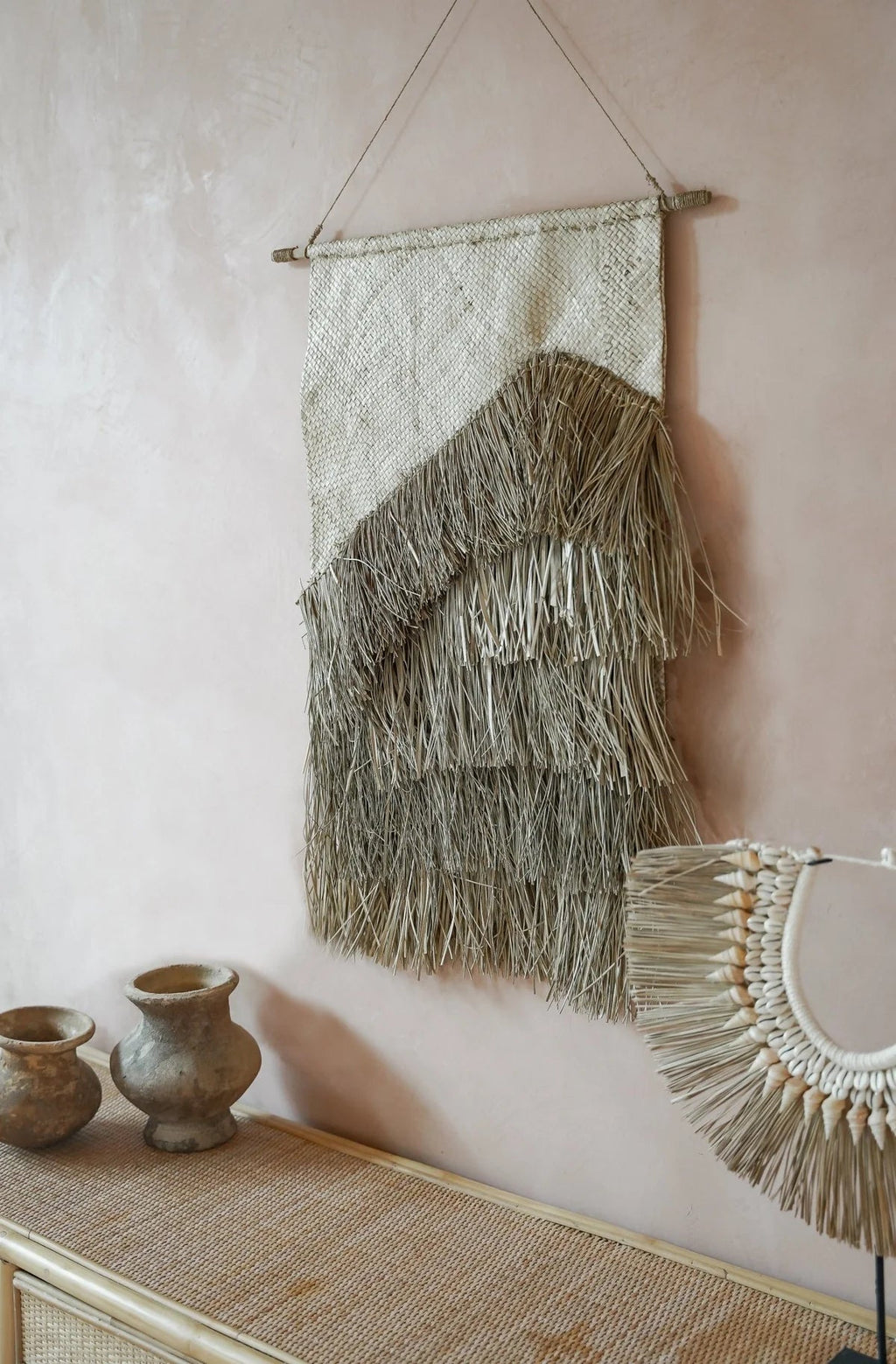 UBUD BAMBOO WALL TAPESTRY | NATURAL - Green Design Gallery