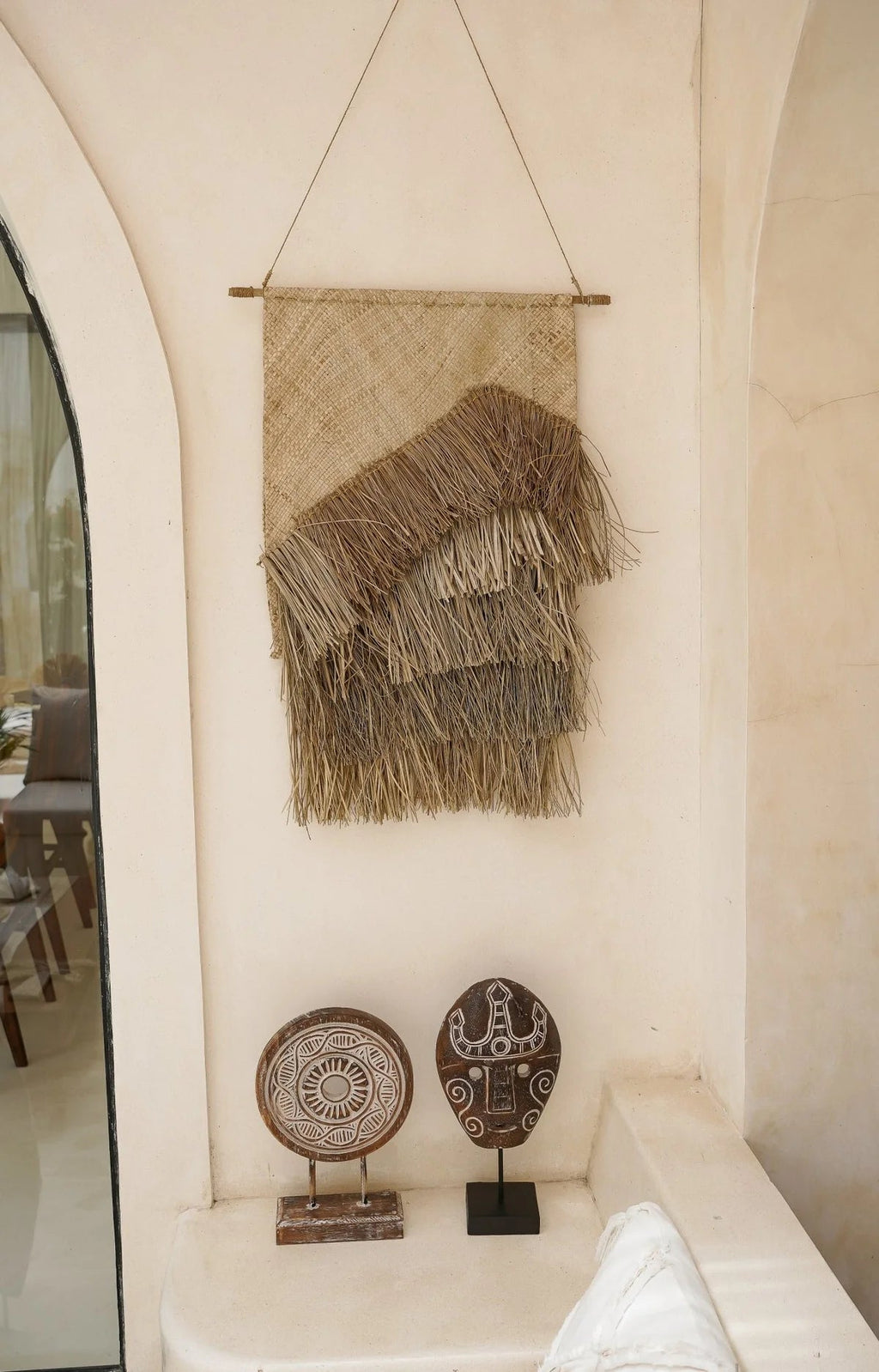 UBUD BAMBOO WALL TAPESTRY | NATURAL - Green Design Gallery