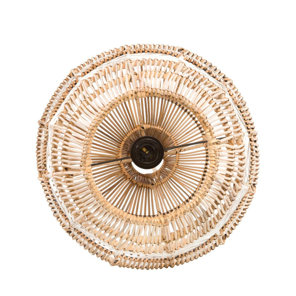 VAASE PENDANT / NATURAL RATTAN - Green Design Gallery