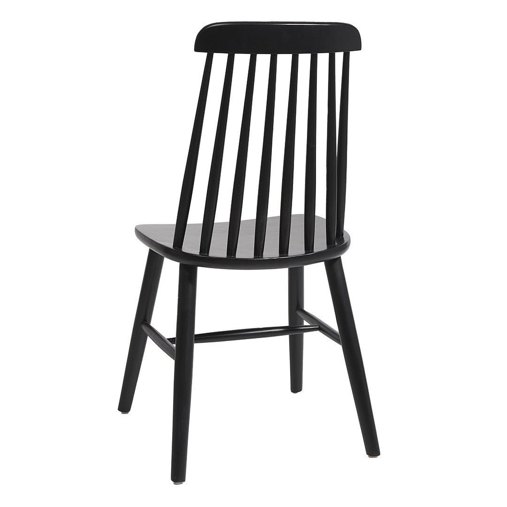 VAULT SPINDLE DINING CHAIR | BLACK OAK - Green Design Gallery