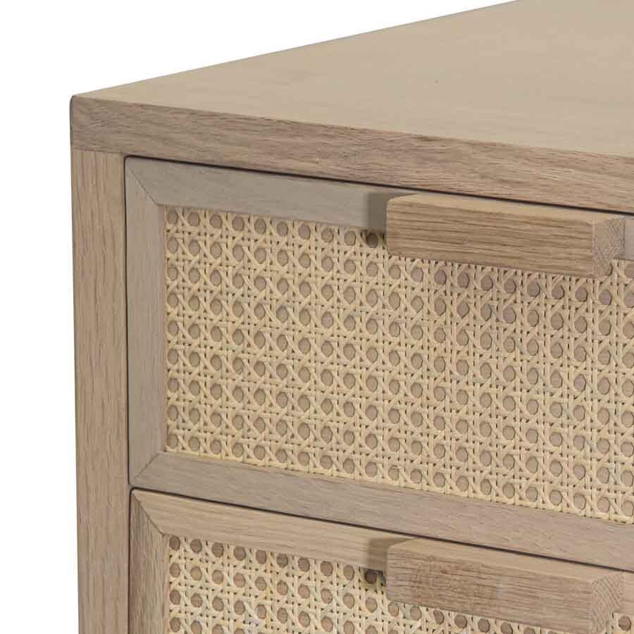 VIENNA 2 DRAWER (BED)SIDE TABLE / 2 COLOR OPTIONS - Green Design Gallery