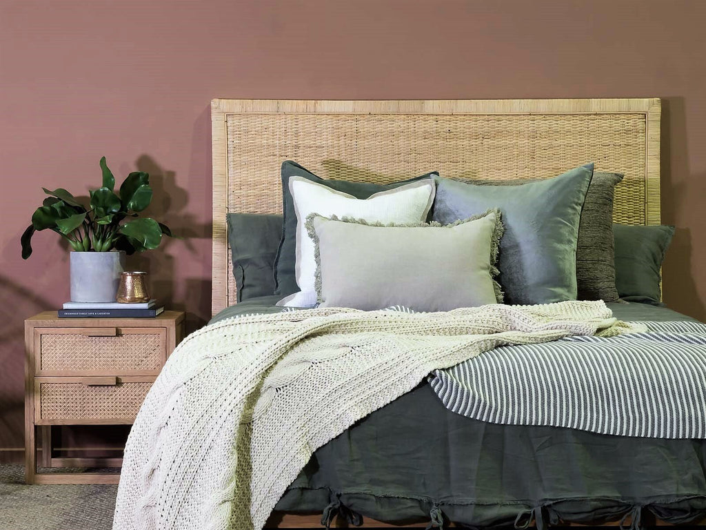 VIENNA 2 DRAWER (BED)SIDE TABLE / 2 COLOR OPTIONS - Green Design Gallery