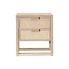 VIENNA 2 DRAWER (BED)SIDE TABLE / 2 COLOR OPTIONS - Green Design Gallery