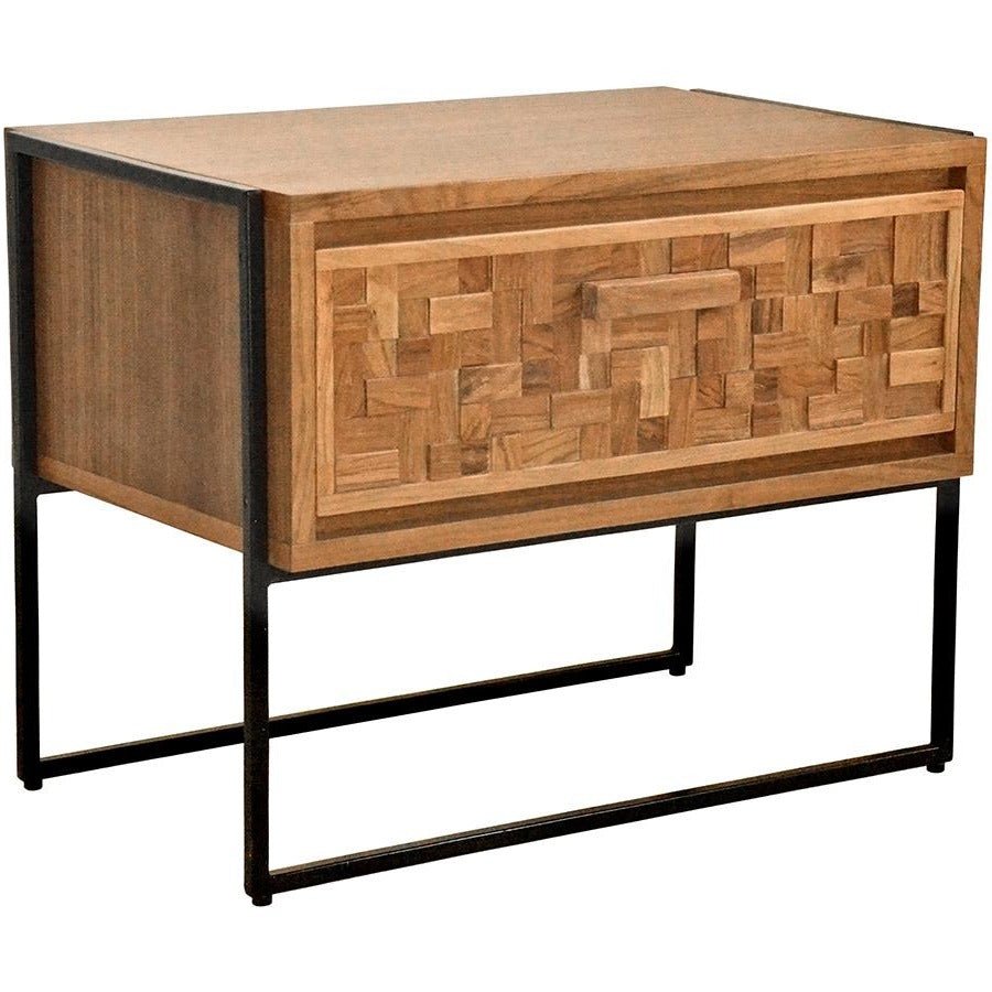 VILLAGE (BED)SIDE TABLE / 2 COLOR OPTIONS - Green Design Gallery