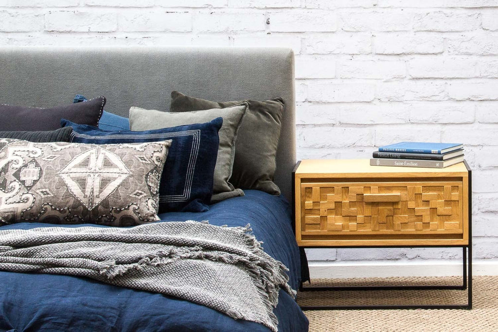 VILLAGE (BED)SIDE TABLE / 2 COLOR OPTIONS - Green Design Gallery