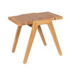 VOLARE SIDE TABLE | TEAK | IN-OUTDOORS - Green Design Gallery