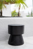 WARMI SIDE TABLE + STOOL | BLACK - Green Design Gallery