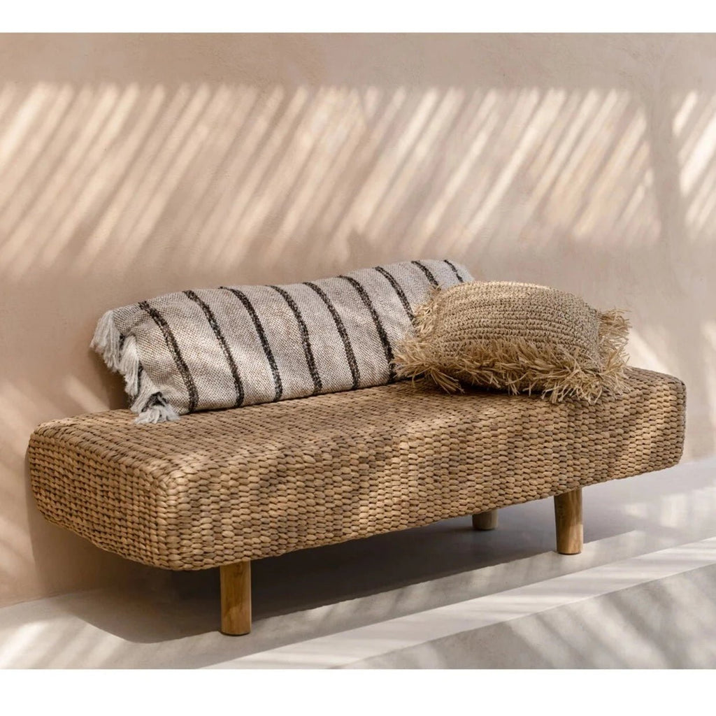 WATER HYACINTH BENCH | NATURAL - Green Design Gallery